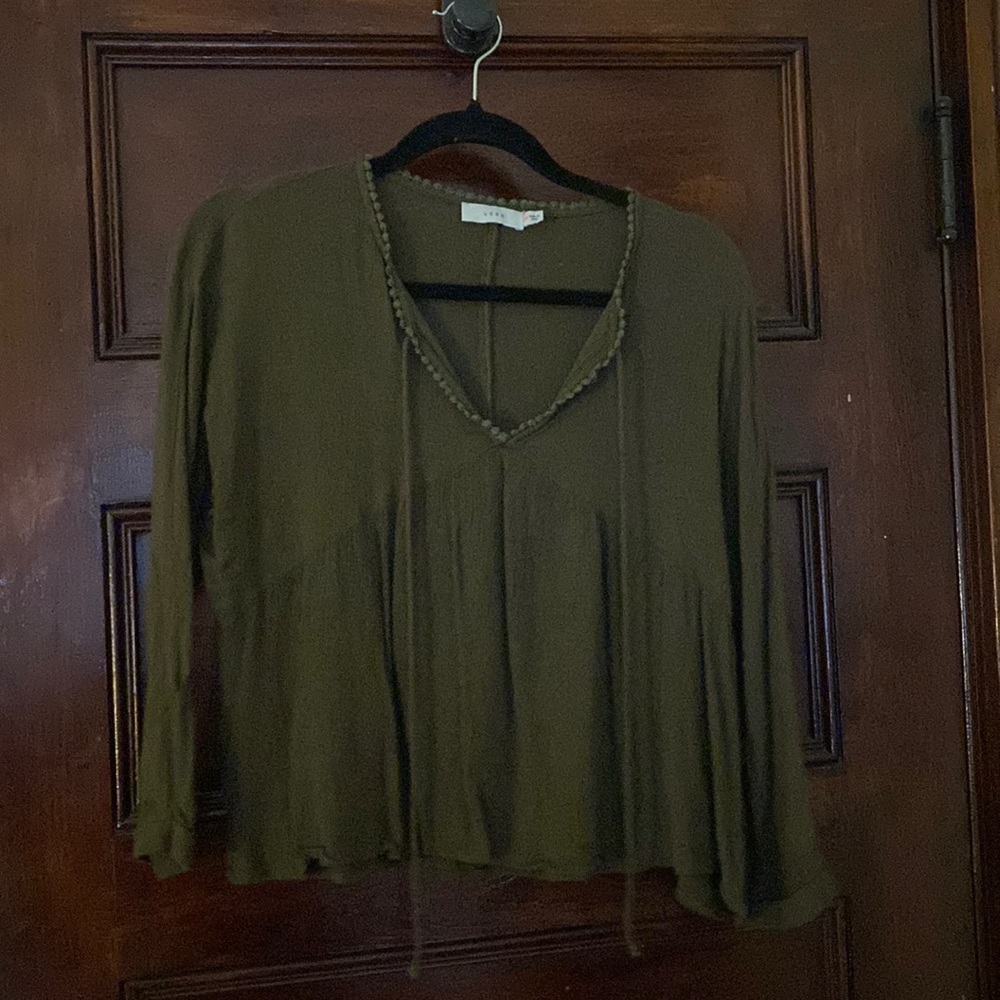 Lush Green long sleeve shirt